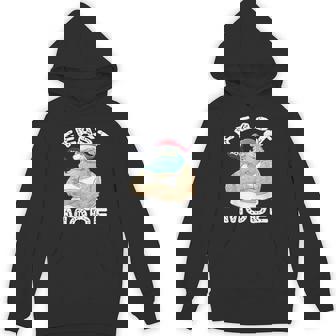 FEAST MODE Tshirt HIP & COOL SANTA Tattoo Christmas Shirts Unisex Hoodie - Monsterry