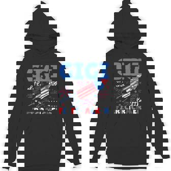 Gigi Of The Little Firecracker Birthday Party 4th Of July Unisex Hoodie - Monsterry