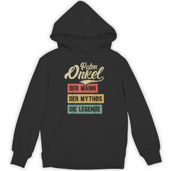 Godfather The Man Of The Myth The Legend Unisex Hoodie - Monsterry