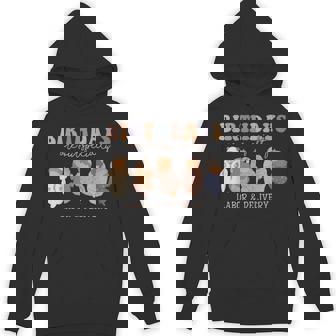Groovy Birthdays Are Our Speciality Labor & Delivery Nurse Unisex Hoodie - Monsterry
