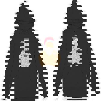 Hipster Tattoo Santa Tacky Christmas Party ABX044 Unisex Hoodie - Monsterry