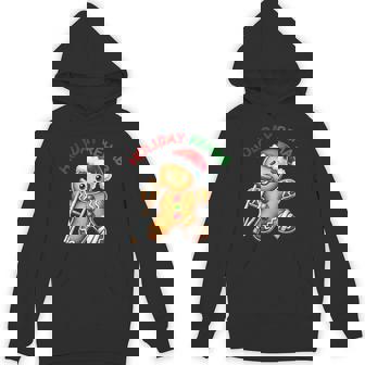 Humorous Holiday Rehab Gingerbread For OT PT SLP Unisex Hoodie - Monsterry