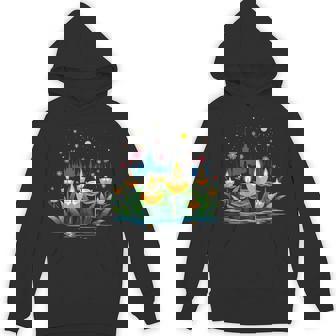 Lantern Festival Thailand Unisex Hoodie - Monsterry
