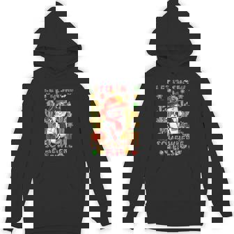 Let It Snow Somewhere Else Western Christmas Cowboy Snowman Unisex Hoodie - Monsterry