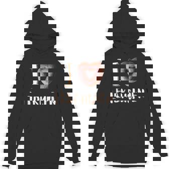 I Love Lebkuchen I Love Gingerbread & Gingerbread Heart Unisex Hoodie - Monsterry