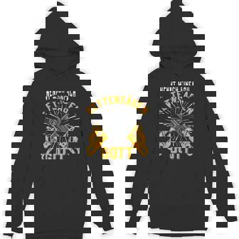 Lumberjack Forest Work Nennt Mich Easy Chainsaws God Unisex Hoodie - Monsterry