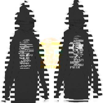 Meowdy Purrtner Mashup Between Meow And Howdy Cat Unisex Hoodie - Monsterry