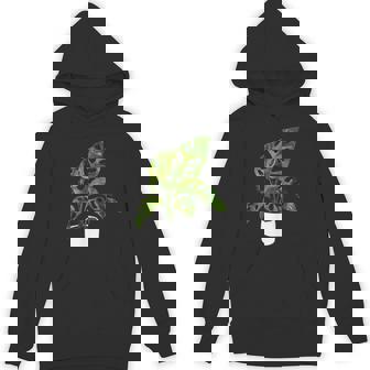 Monstera Deliciosa Adansonii House Plant Green Leaf Leaves Unisex Hoodie - Monsterry