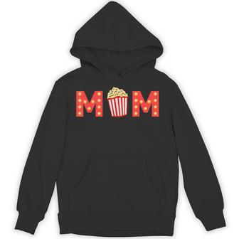 Movie Night Party Mom Movie Themed Birthday Party Matching Unisex Hoodie - Monsterry