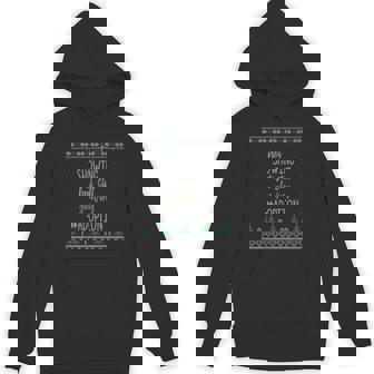 Not Showing But Still Glowing Paper Pregs Christmas Unisex Hoodie - Monsterry
