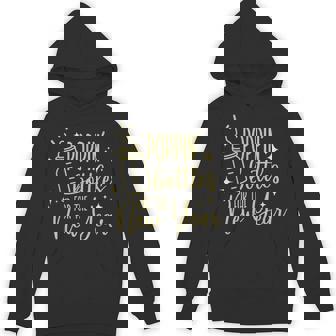 Poppin Bottles For The New Year Midwife New Year's Eve Unisex Hoodie - Monsterry
