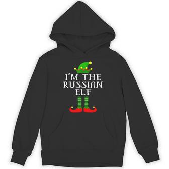 Russian Elf T Shirt Matching Family Christmas Tee Tee Unisex Hoodie - Monsterry