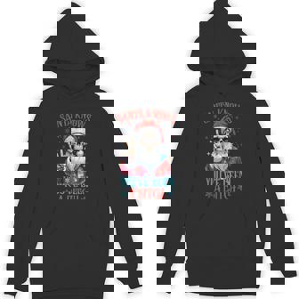 Santa Knows You’Ve Been A Bitch Skull Skeleton Santa Claus Unisex Hoodie - Monsterry