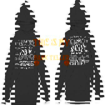 This Is My Scary Bank Teller Costume Shirt Halloween Unisex Hoodie - Monsterry