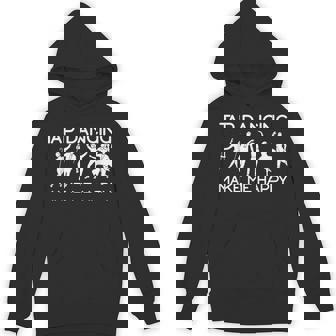 Tap Dancing Makes Me Happy Unisex Hoodie - Monsterry