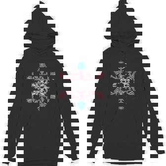 Transgender Snowflake Trans Snow Flake LGBT Transexual Xmas Unisex Hoodie - Monsterry