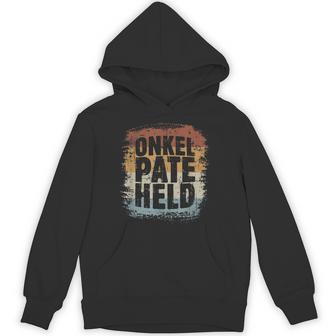 Uncle Godfather Hero Christening Godfather Vintage Unisex Hoodie - Monsterry