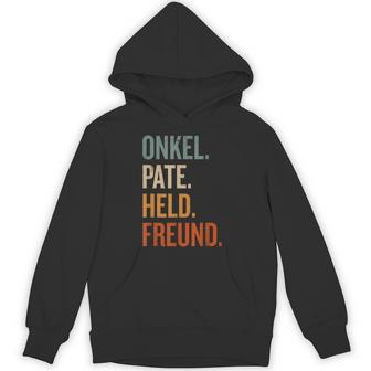 Uncle Godfather Hero Friend For Godfather Unisex Hoodie - Monsterry