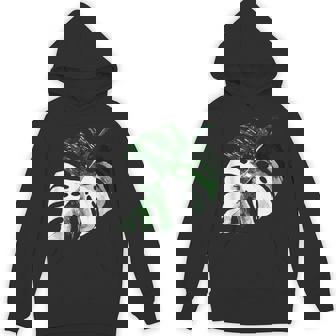 Variegated Monstera Deliciosa Variegata Leaf Leaves Plant Unisex Hoodie - Monsterry