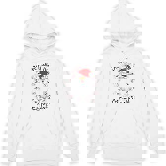 Christmas Just Call Me MeeMaw Cute Santa Unisex Hoodie - Monsterry
