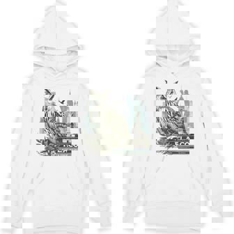 Flaco New York City's Free Spirit Tribute Eurasian Eagle Owl Tank Top Unisex Hoodie - Monsterry