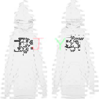 Joy Christmas Snowflake Tank Top Unisex Hoodie - Monsterry