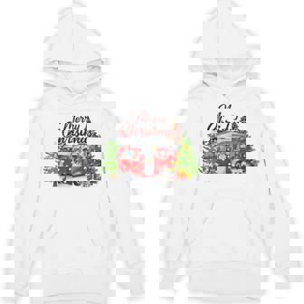 LPQ2 Camping RV Christmas Happy Xmas Party Camping Unisex Hoodie - Monsterry