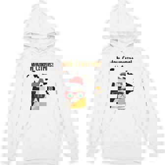 Maui Christmas Calico Cat Vacationing In Hawaiian Islands Unisex Hoodie - Monsterry