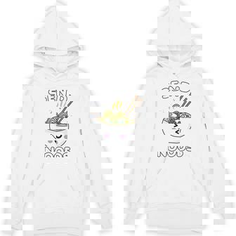 Send Noods Ramen Kawaii Anime Japanese Pasta Bowl Unisex Hoodie - Monsterry