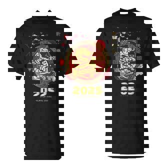 2025 Year Of The Snake Chinese New Year Zodiac Lunar Snake T-Shirt - Monsterry