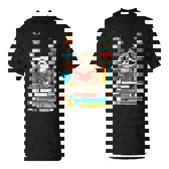 Amusant Amoureux Du Livre Paresseux T-Shirt - Cadeauxyz