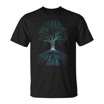 Binary Coding Programmer Graphic For Coders T-Shirt - Thegiftio UK