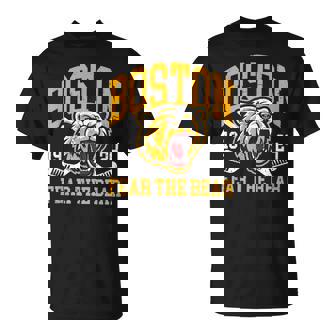 Boston Ice Hockey Fear The Bear T-Shirt - Thegiftio UK