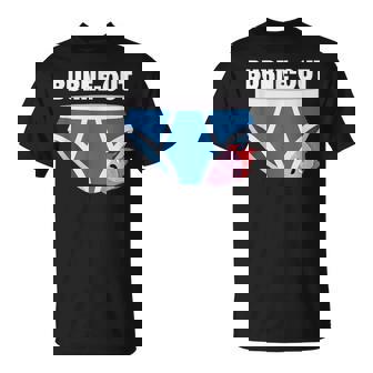 Burne Out Dépression Burn Out Stress Fatigue Slip Accident T-Shirt - Cadeauxyz