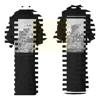 Cahokia Monks Mound Mesoamerica Native Americans T-Shirt - Monsterry