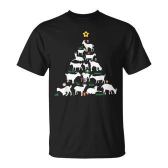 Capra Albero Di Natale Abbigliamento Capra Natale Maglietta - Novitaregali
