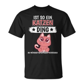 For Cats 'Ist So Ein Katzen' T-Shirt - Geschenkecke