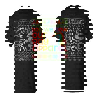 Christmas LGBT Don We Now Our Gay Apparel Rainbow Unicorn T-Shirt - Monsterry