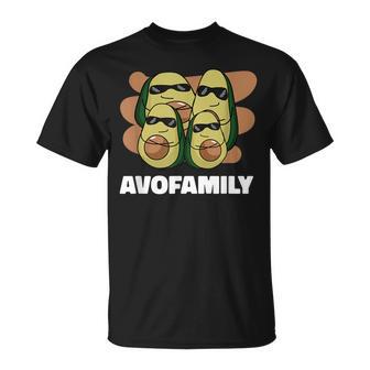 Cool Happy Avofamily Family Avocado T-Shirt - Geschenkecke