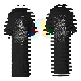 Cool Math Rubik Rubix Rubics Player Cube Amateurs De Mathématiques T-Shirt - Cadeauxyz