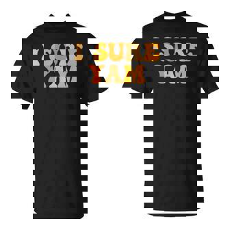Couples Matching Thanksgiving Pajamas Halloween I Sure Yam T-Shirt - Monsterry