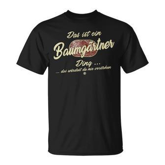 Das Ist Ein Baumgärtner Ding Family Tree Gardener T-Shirt - Geschenkecke