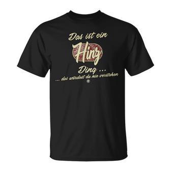 Das Ist Ein Hinz Ding Family Hinz T-Shirt - Geschenkecke