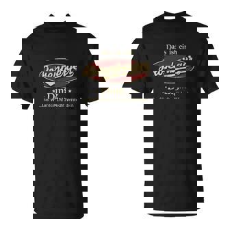 Das Ist Ein Rosenberger Ding Das Würdest Du Nicht Verstehen T-Shirt - Seseable