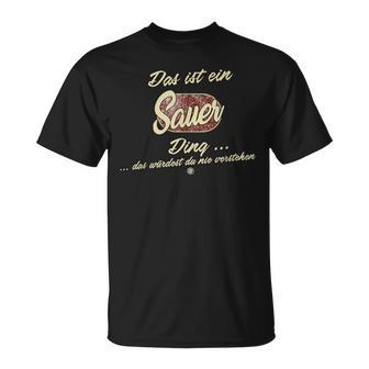 Das Ist Ein Sauer Ding Family Sauer T-Shirt - Geschenkecke