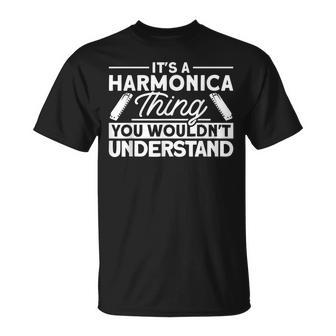 Das Ist So Ein Harmonica Ding Musician S T-Shirt - Geschenkecke