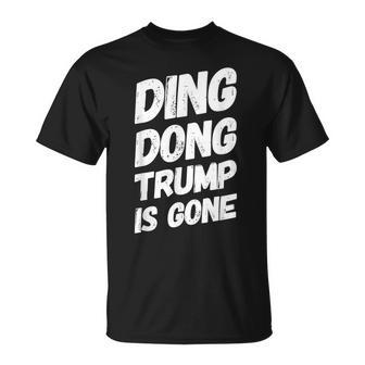 Ding Dong Trump Ist Weg T-Shirt - Geschenkecke