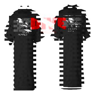 DIVE Anegada SCUBA Diving Snorkeling T-Shirt - Monsterry