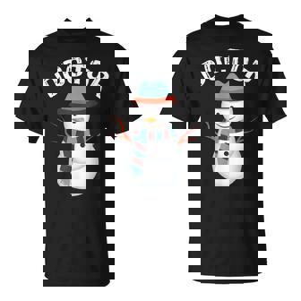 Doctor Snowman Family Group Matching Xmas Christmas T-Shirt - Monsterry