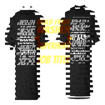 DRIED FRUIT WASHER Humor T-Shirt - Monsterry